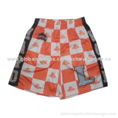 Customized Lacrosse Shorts with Full Sublimation Printing